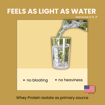 drinque™ ISO PROTEIN WATER- 11g ISOLATE PROTEIN (Ginger Classic)