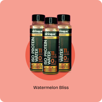 drinque™ ISO PROTEIN WATER- 11g ISOLATE PROTEIN (Watermelon Bliss)