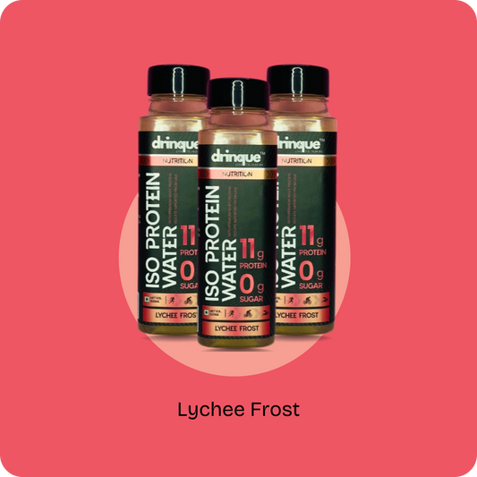 drinque™ ISO PROTEIN WATER- 11g ISOLATE PROTEIN (Lychee Frost)