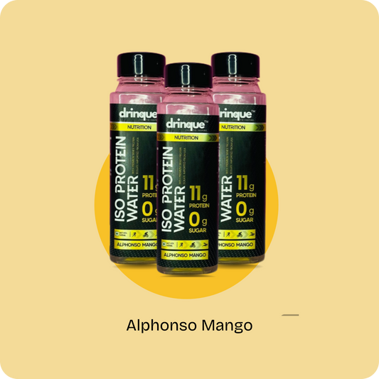 drinque™ ISO PROTEIN WATER- 11g ISOLATE PROTEIN (Alphonso Mango)